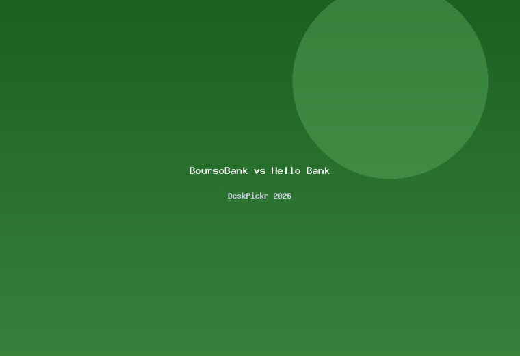 BoursoBank vs Hello Bank 2026 — comparatif complet pour choisir